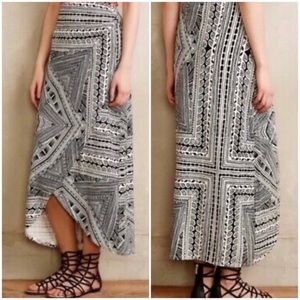 Anthropologie Maeve wrap skirt